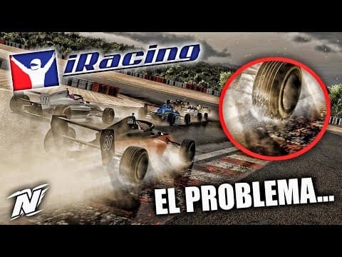 Esto es la lluvia oficial de iRacing, PERO…