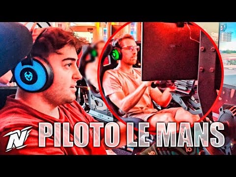 Corro contra Dani Juncadella, piloto de las 24h de Le Mans, y quedo segundo