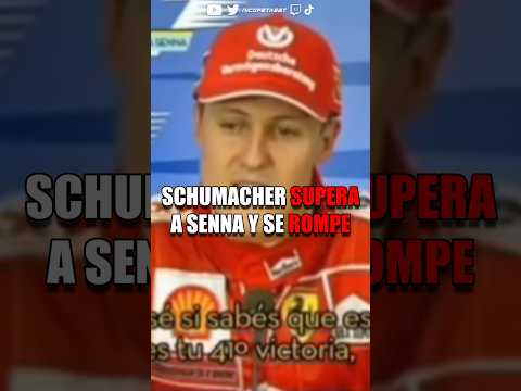 Cuando supero a Senna…