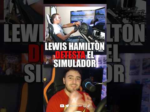 Hamilton detesta el simulador