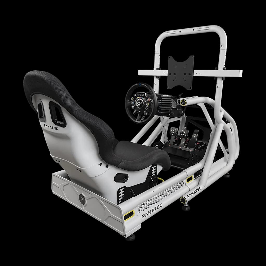 ClubSport GT Cockpit Gran Turismo Bundle – White (18 Nm)