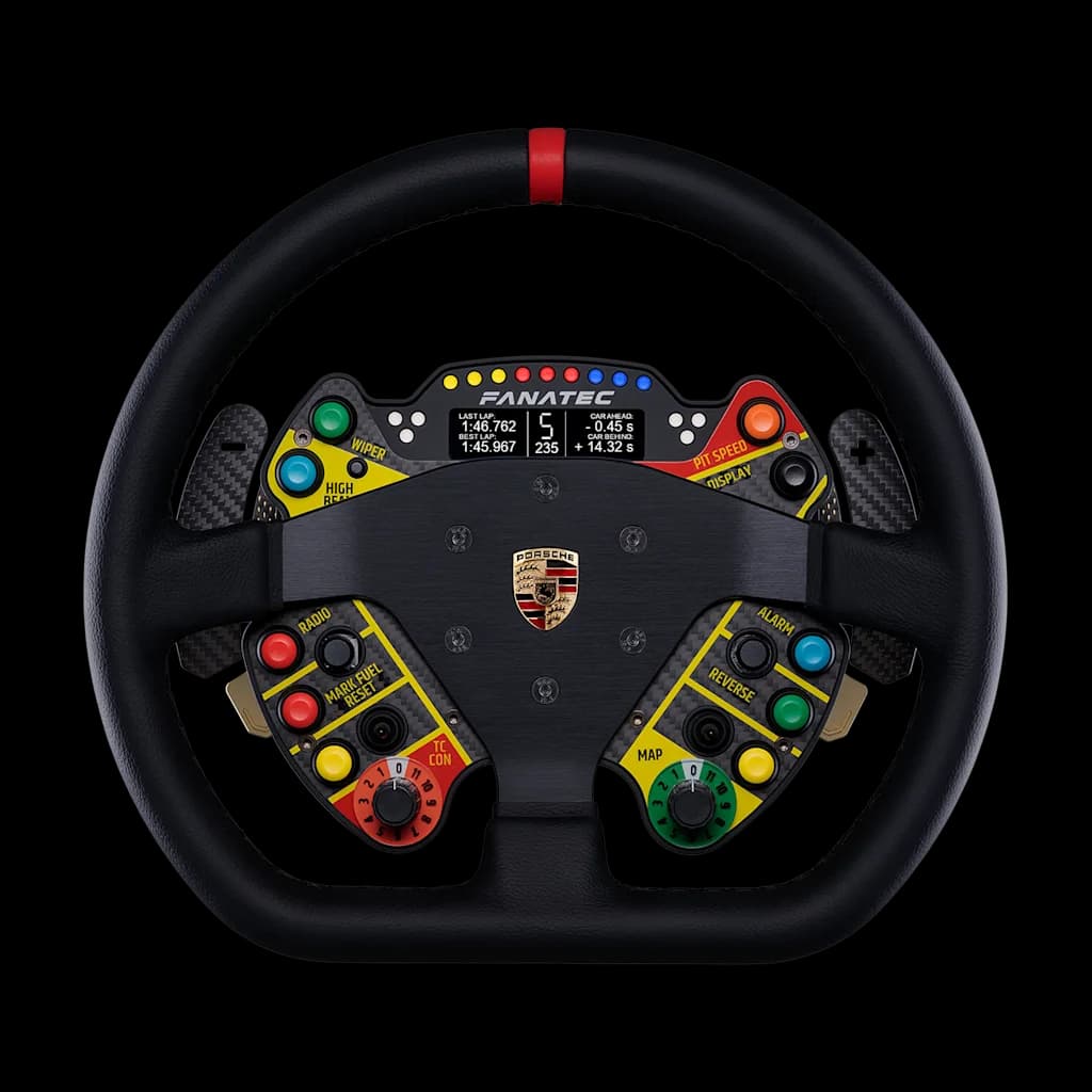 Podium Steering Wheel Porsche 911 GT3 R (Leather)